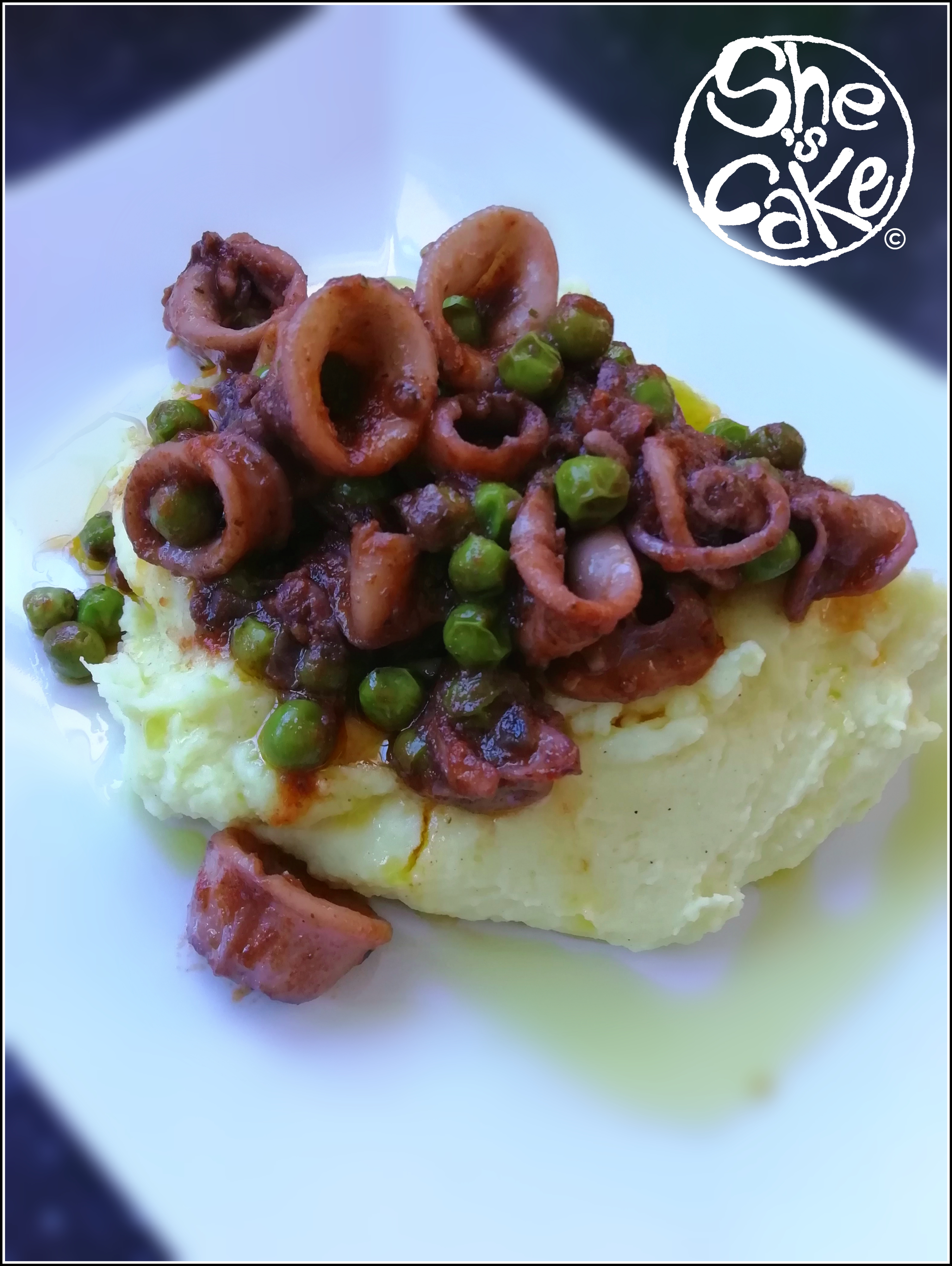 Umido di calamari con pure